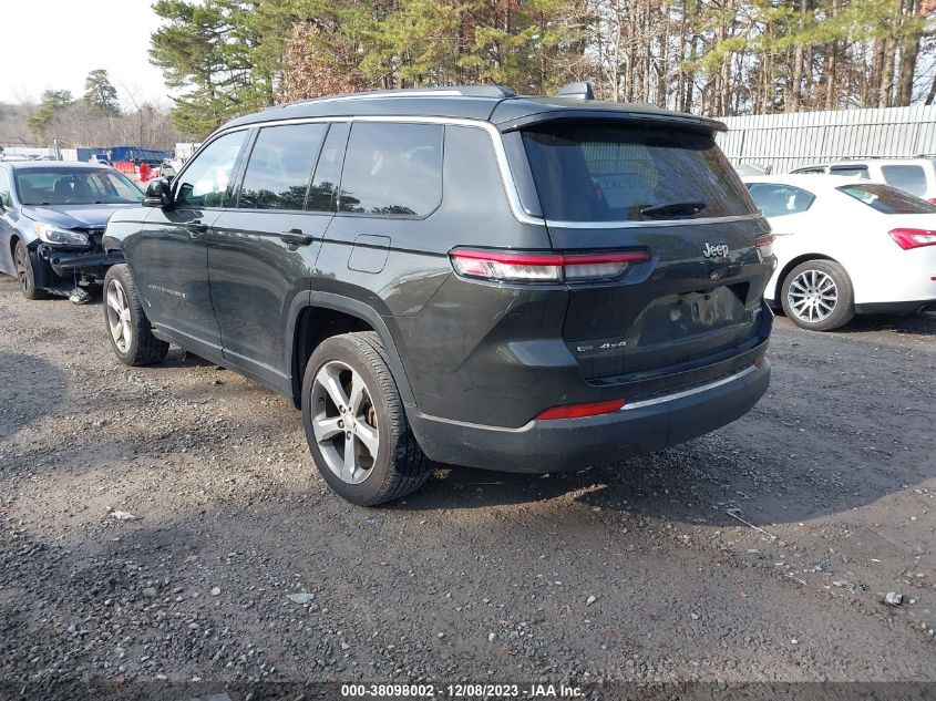 2021 JEEP GRAND CHEROKEE 3.6L V6 FI DOHC 24V , VIN