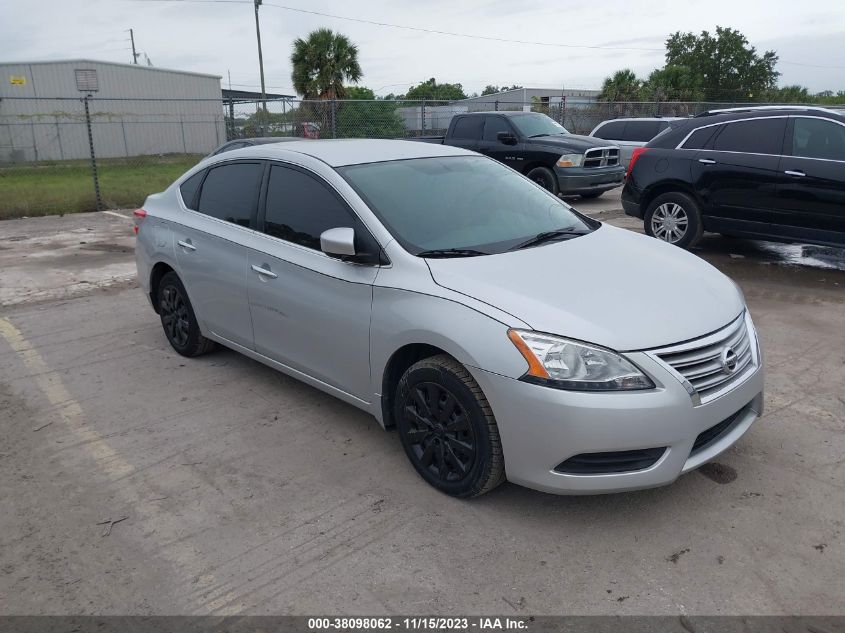 2014 NISSAN SENTRA S - 3N1AB7AP2EL689460