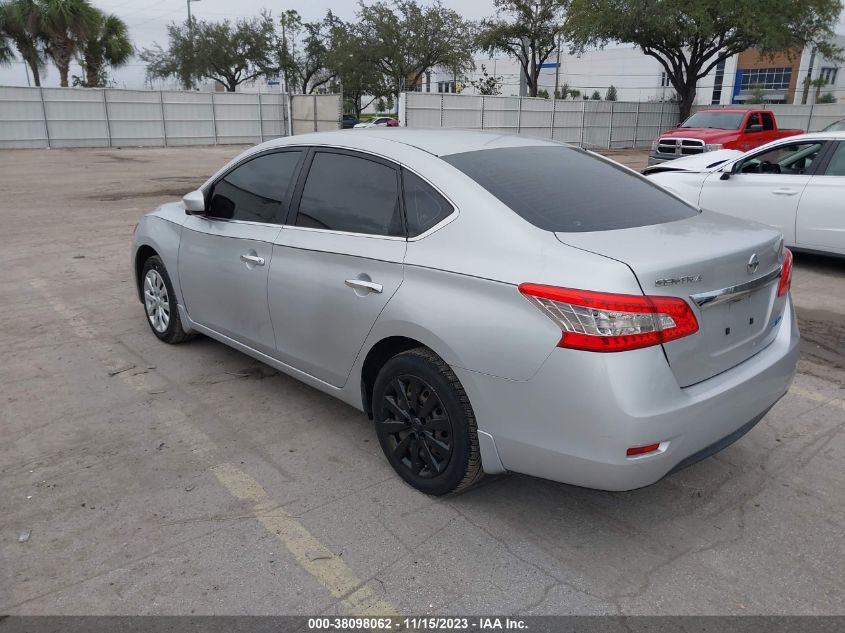 2014 NISSAN SENTRA S - 3N1AB7AP2EL689460