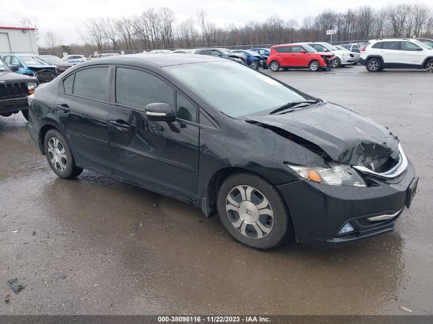 2013 HONDA CIVIC HYBRID - 19XFB4F36DE202660