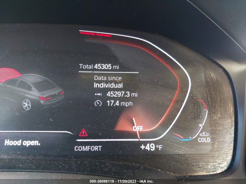 2022 BMW 330I XDRIVE 3MW5R7J05N8C65557