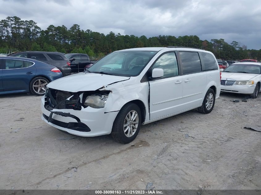 2014 DODGE GRAND CARAVAN SXT - 2C4RDGCG7ER341907
