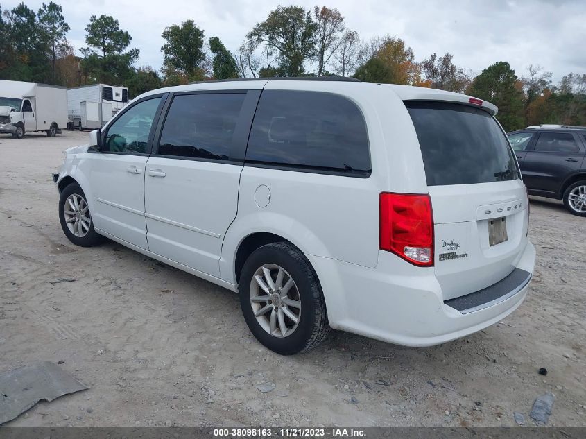 2014 DODGE GRAND CARAVAN SXT - 2C4RDGCG7ER341907