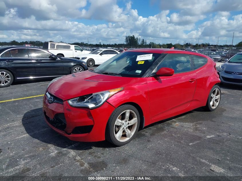 2015 HYUNDAI VELOSTER - KMHTC6AD3FU243226