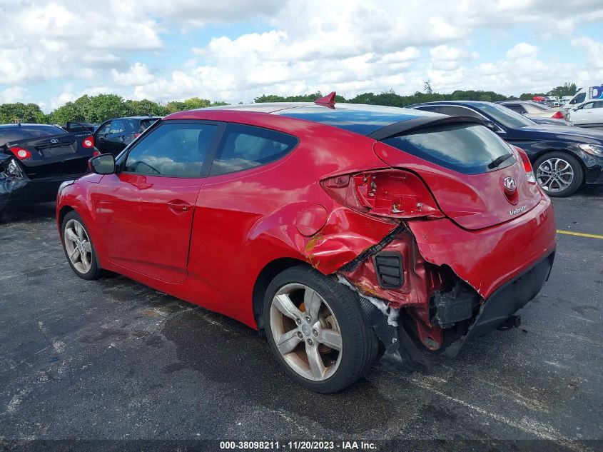 2015 HYUNDAI VELOSTER - KMHTC6AD3FU243226