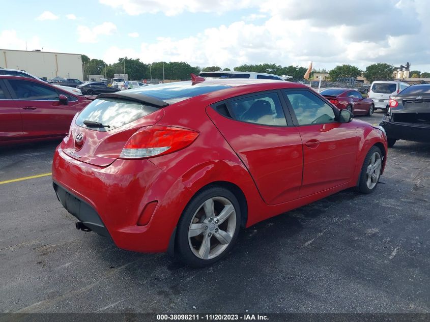 2015 HYUNDAI VELOSTER - KMHTC6AD3FU243226