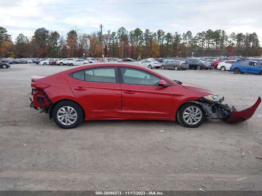2017 HYUNDAI ELANTRA SE - KMHD74LF7HU120222