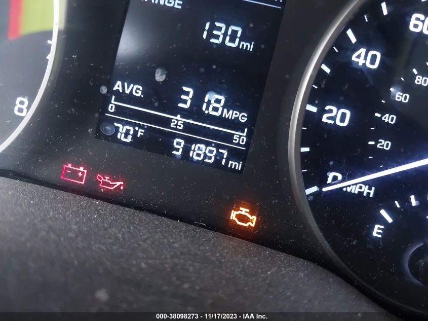 2017 HYUNDAI ELANTRA SE - KMHD74LF7HU120222