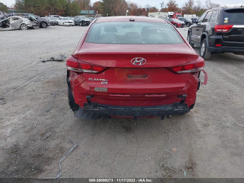 2017 HYUNDAI ELANTRA SE - KMHD74LF7HU120222
