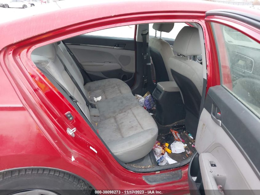 2017 HYUNDAI ELANTRA SE - KMHD74LF7HU120222
