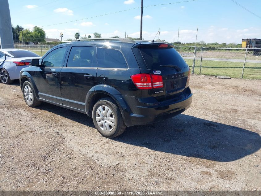 2017 DODGE JOURNEY SE - 3C4PDCAB8HT504122