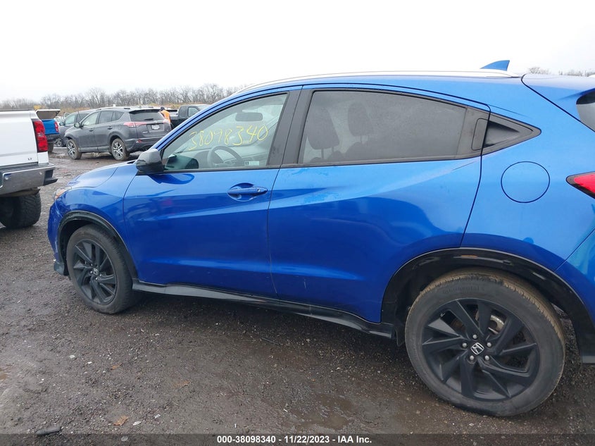 VIN 3CZRU6H19MM755656 2021 HONDA HR-V AWD SPORT