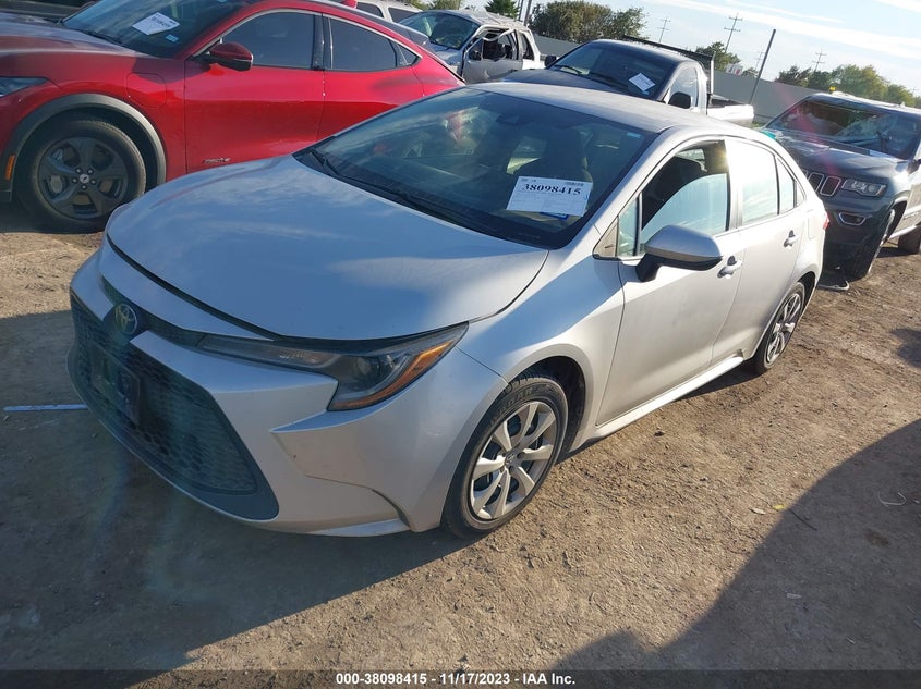 VIN 5YFEPRAE4LP030127 2020 TOYOTA COROLLA LE
