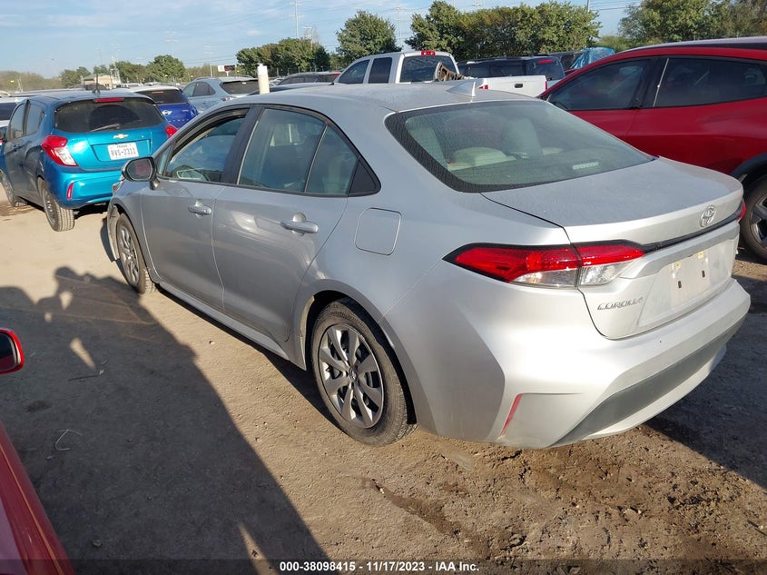 VIN 5YFEPRAE4LP030127 2020 TOYOTA COROLLA LE