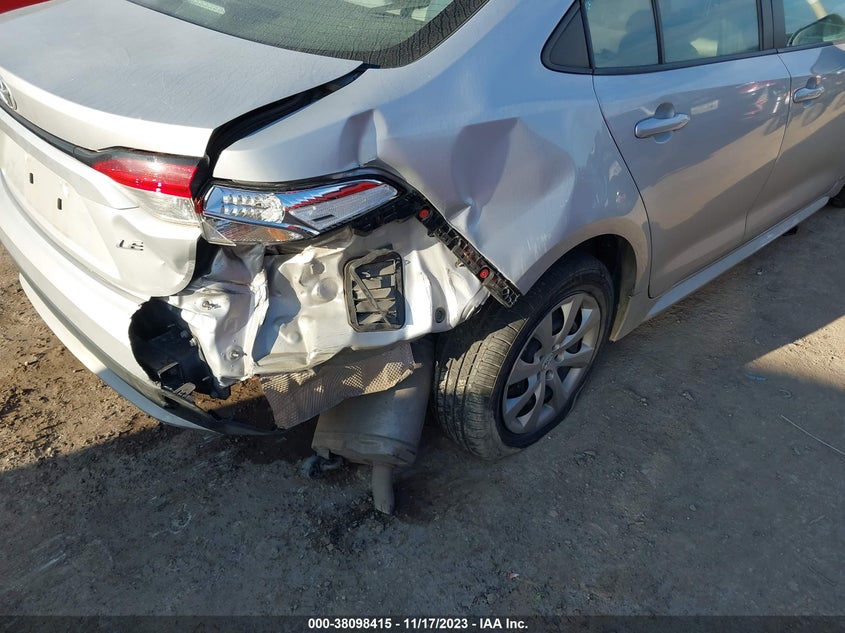 VIN 5YFEPRAE4LP030127 2020 TOYOTA COROLLA LE