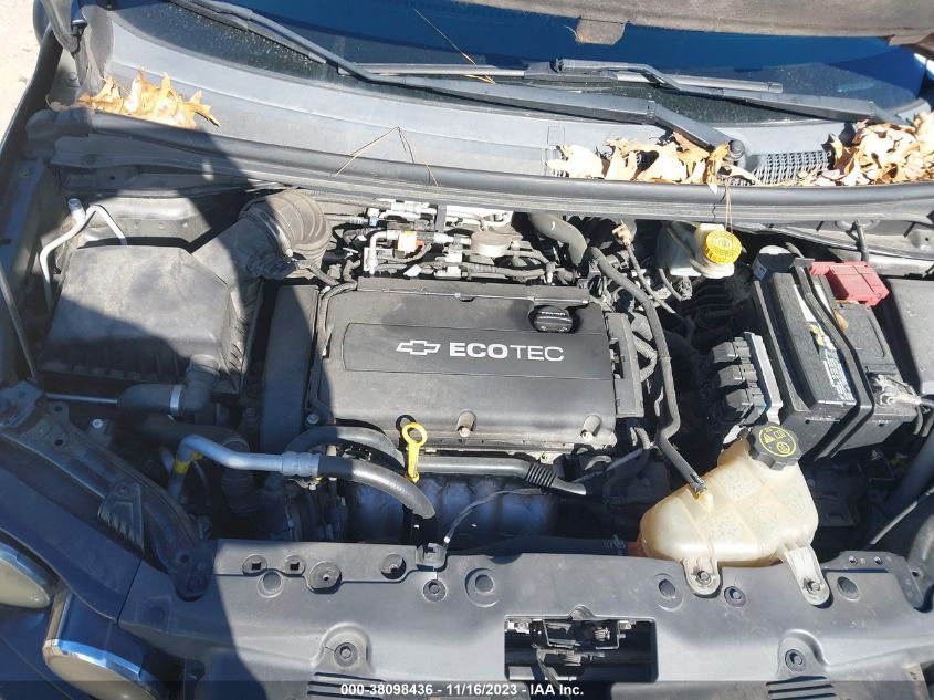 2013 CHEVROLET SONIC LT - 1G1JC6SG9D4223685