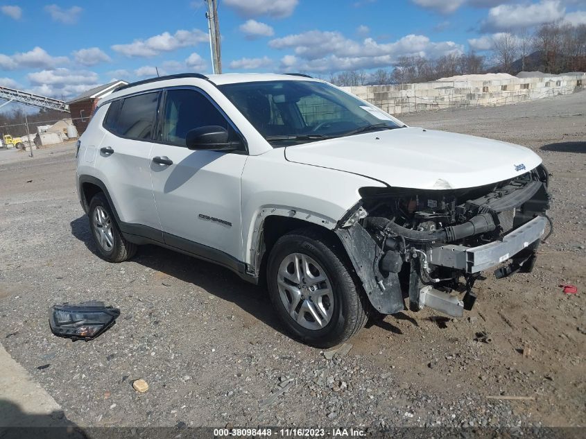 2021 JEEP COMPASS SPORT FWD - 3C4NJCAB0MT501936