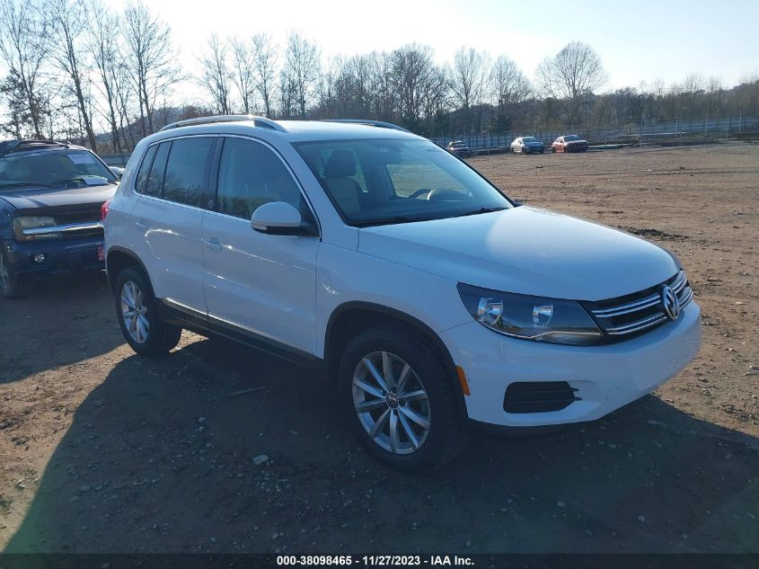 2017 VOLKSWAGEN TIGUAN 2.0T WOLFSBURG EDITION - WVGSV7AX6HK005682