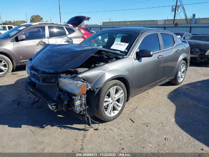 2014 DODGE AVENGER SXT - 1C3CDZCB9EN203972