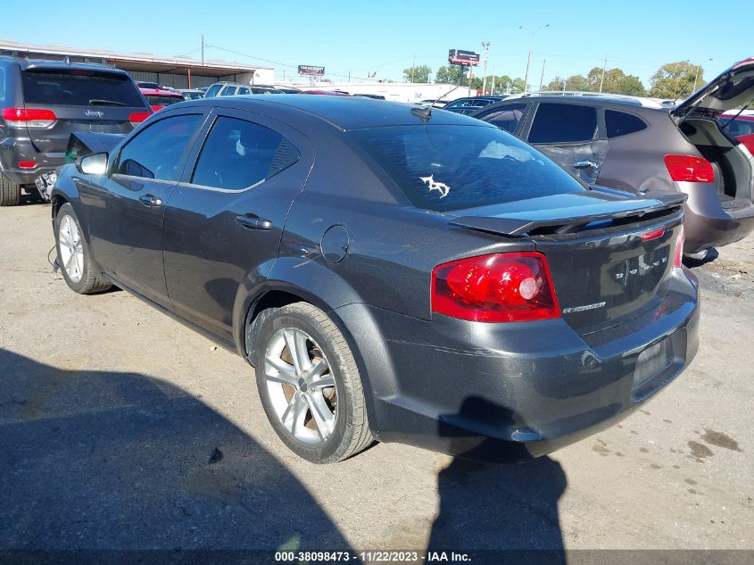 2014 DODGE AVENGER SXT - 1C3CDZCB9EN203972