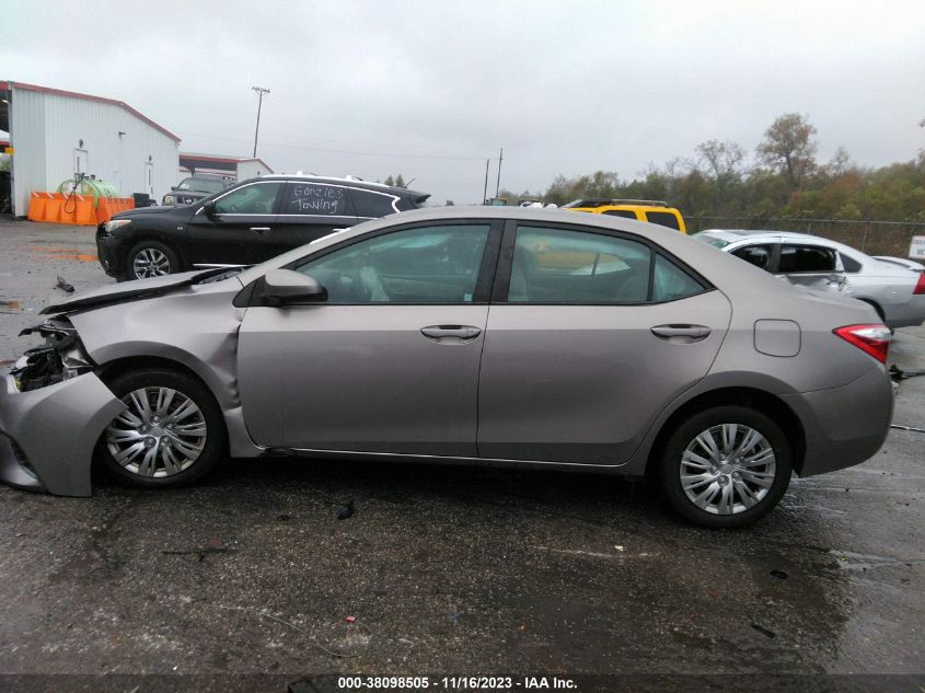 2015 TOYOTA COROLLA L/LE/LE PLS/PRM/S/S PLS - 2T1BURHE6FC265621