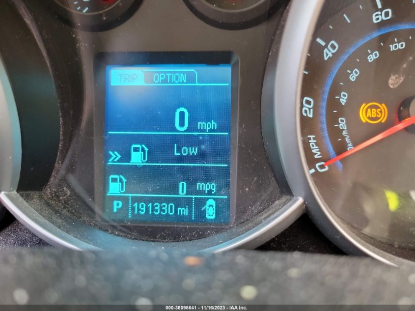 2013 CHEVROLET CRUZE LT - 1G1PC5SB5D7190840