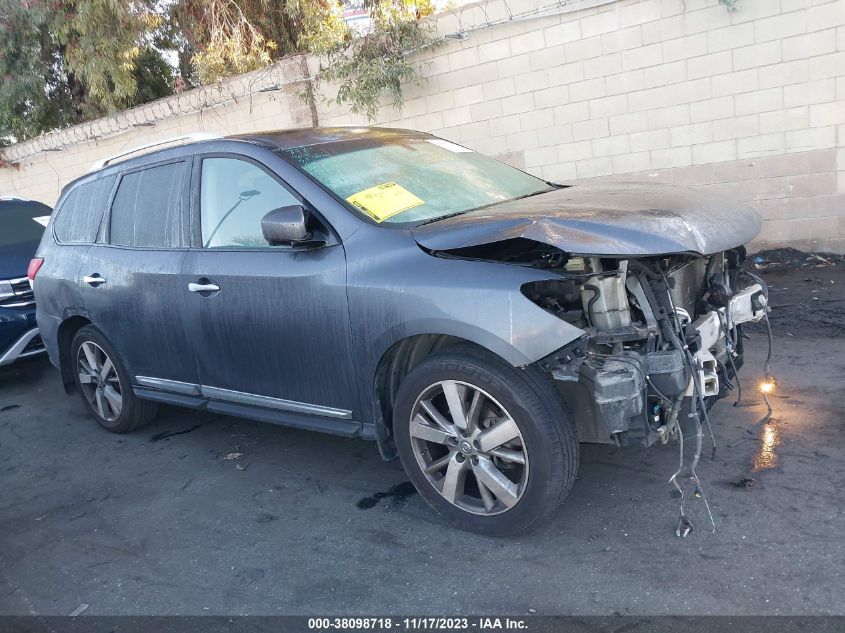 2013 NISSAN PATHFINDER S/SV/SL/PLATINUM - 5N1AR2MN6DC675900