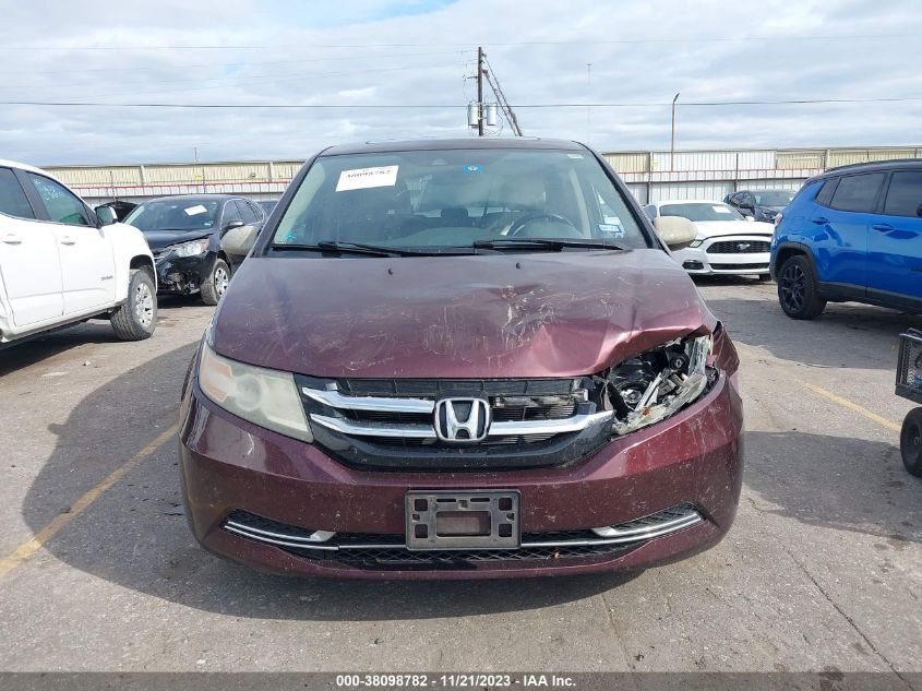 2014 HONDA ODYSSEY EX-L - 5FNRL5H69EB098023