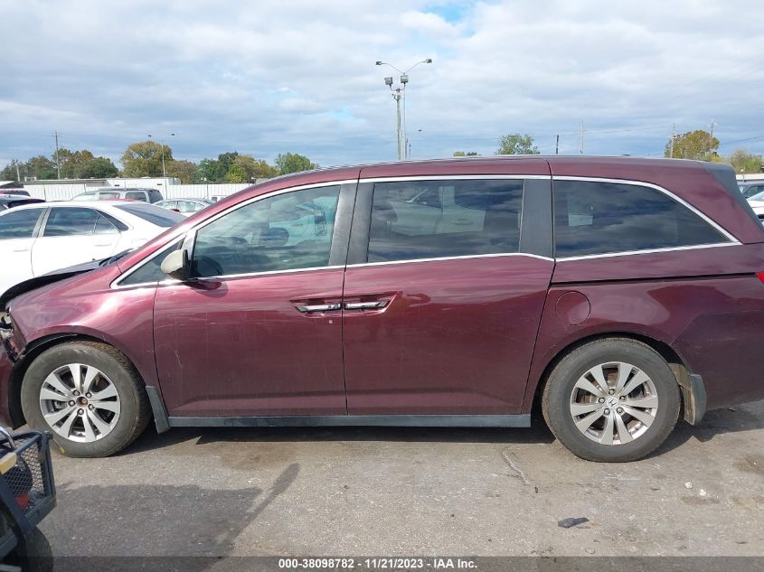 2014 HONDA ODYSSEY EX-L - 5FNRL5H69EB098023