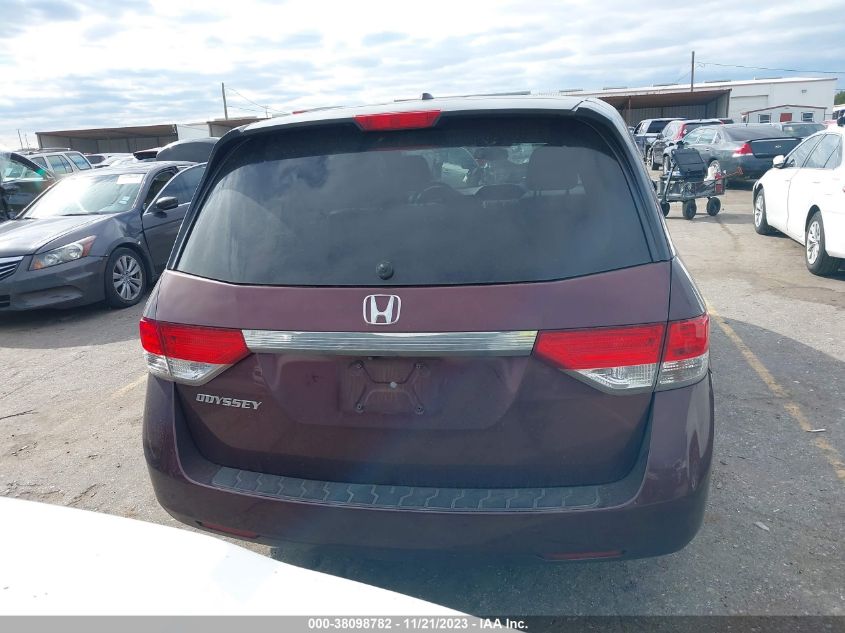 2014 HONDA ODYSSEY EX-L - 5FNRL5H69EB098023