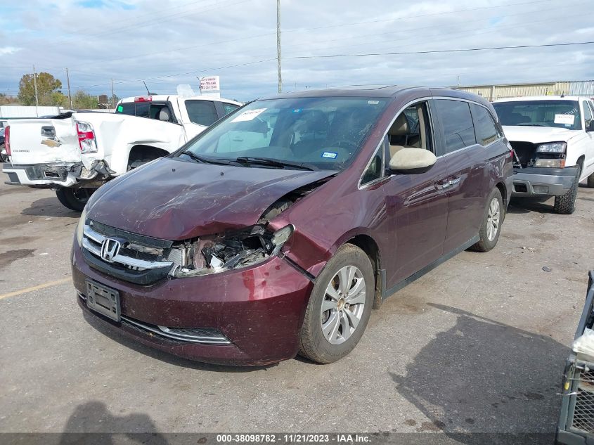 2014 HONDA ODYSSEY EX-L - 5FNRL5H69EB098023