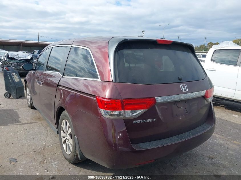2014 HONDA ODYSSEY EX-L - 5FNRL5H69EB098023