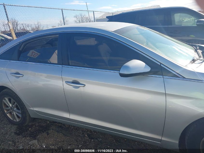 2017 HYUNDAI SONATA 2.4L - 5NPE24AF5HH491285