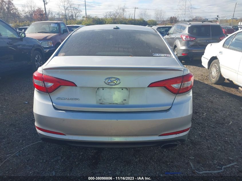 2017 HYUNDAI SONATA 2.4L - 5NPE24AF5HH491285