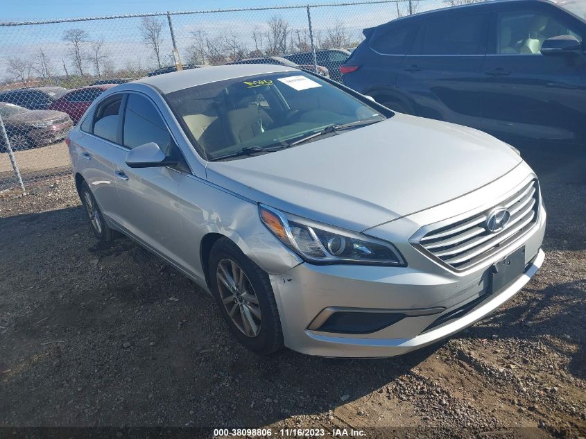 2017 HYUNDAI SONATA 2.4L - 5NPE24AF5HH491285