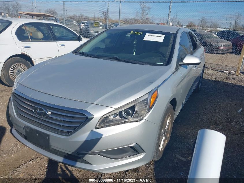 2017 HYUNDAI SONATA 2.4L - 5NPE24AF5HH491285