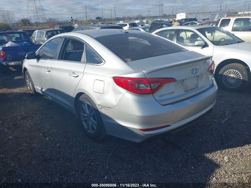 2017 HYUNDAI SONATA 2.4L - 5NPE24AF5HH491285