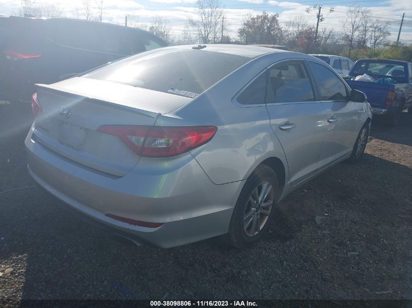 2017 HYUNDAI SONATA 2.4L - 5NPE24AF5HH491285