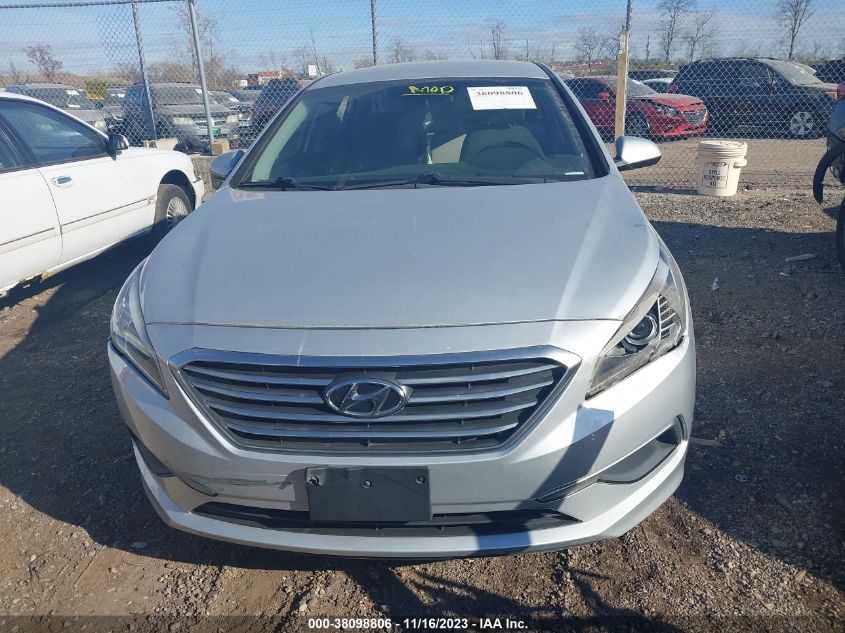 2017 HYUNDAI SONATA 2.4L - 5NPE24AF5HH491285