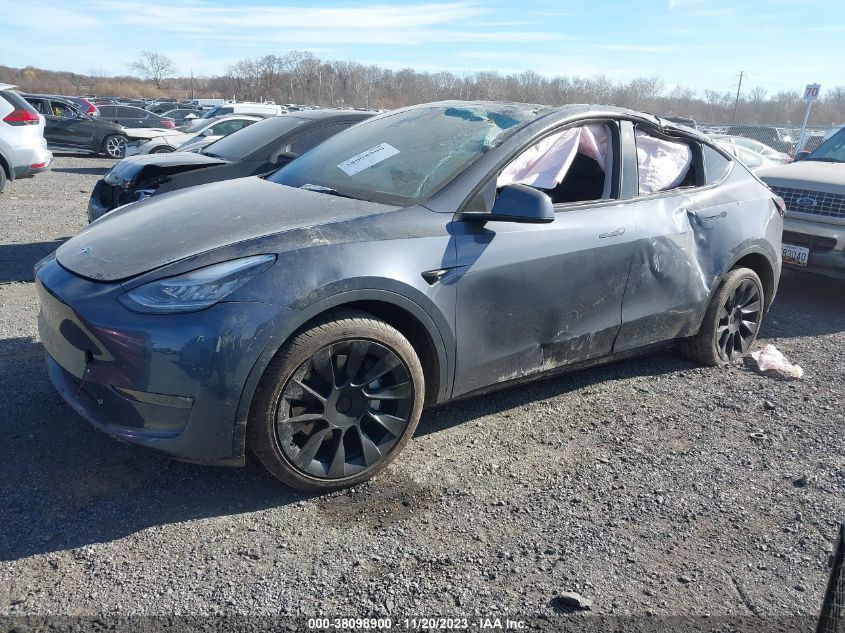 2023 TESLA MODEL Y AWD - 7SAYGDEE6PA118737