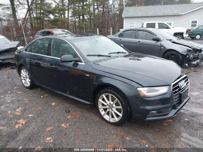 2016 AUDI A4 2.0T PREMIUM - WAUFFAFL9GN002839