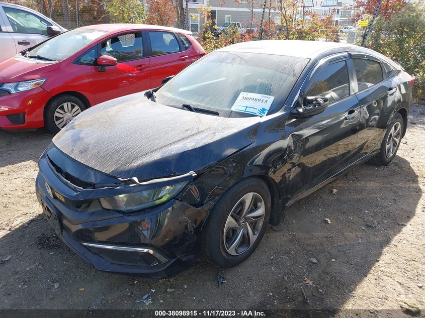 VIN 19XFC2F64KE044893 2019 HONDA CIVIC LX