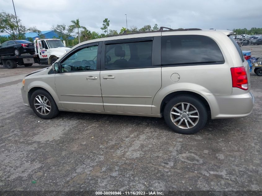 2014 DODGE GRAND CARAVAN SXT - 2C4RDGCG8ER427601