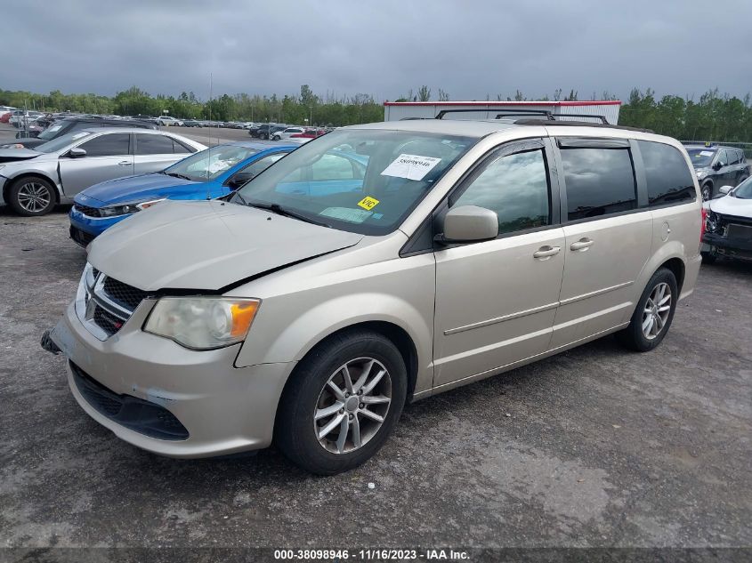 2014 DODGE GRAND CARAVAN SXT - 2C4RDGCG8ER427601