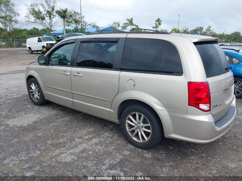 2014 DODGE GRAND CARAVAN SXT - 2C4RDGCG8ER427601