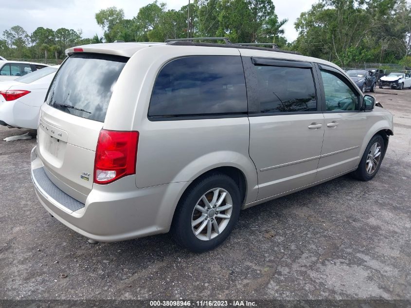 2014 DODGE GRAND CARAVAN SXT - 2C4RDGCG8ER427601