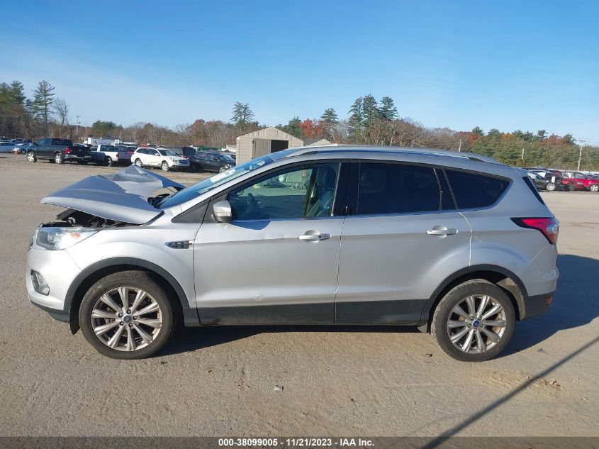 2017 FORD ESCAPE TITANIUM - 1FMCU9JD6HUD98838