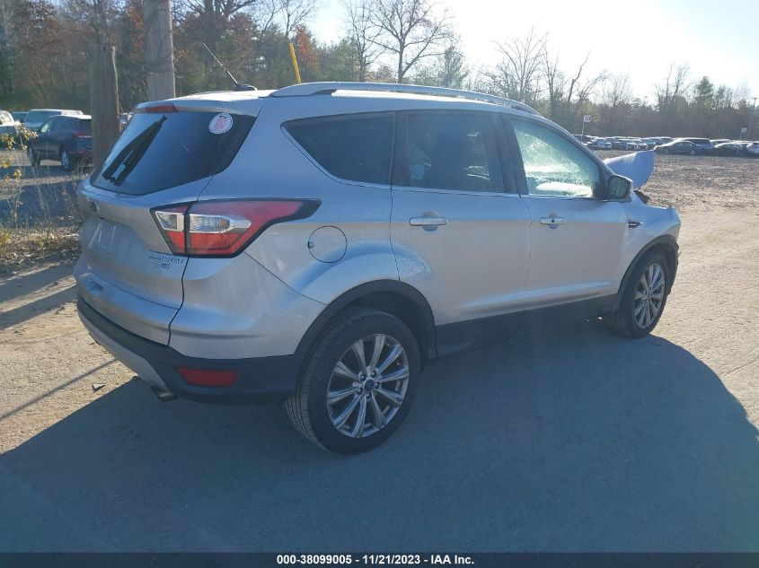 2017 FORD ESCAPE TITANIUM - 1FMCU9JD6HUD98838