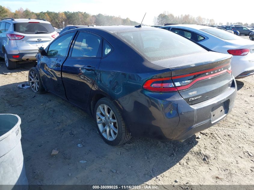 2013 DODGE DART SXT - 1C3CDFBA4DD336750