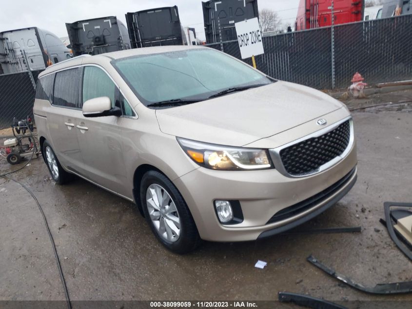 2015 KIA SEDONA EX - KNDMC5C18F6057417